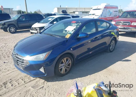 2020 Hyundai Elantra Sel из США, поврежденный, VIN 5NPD84LF6LH509504